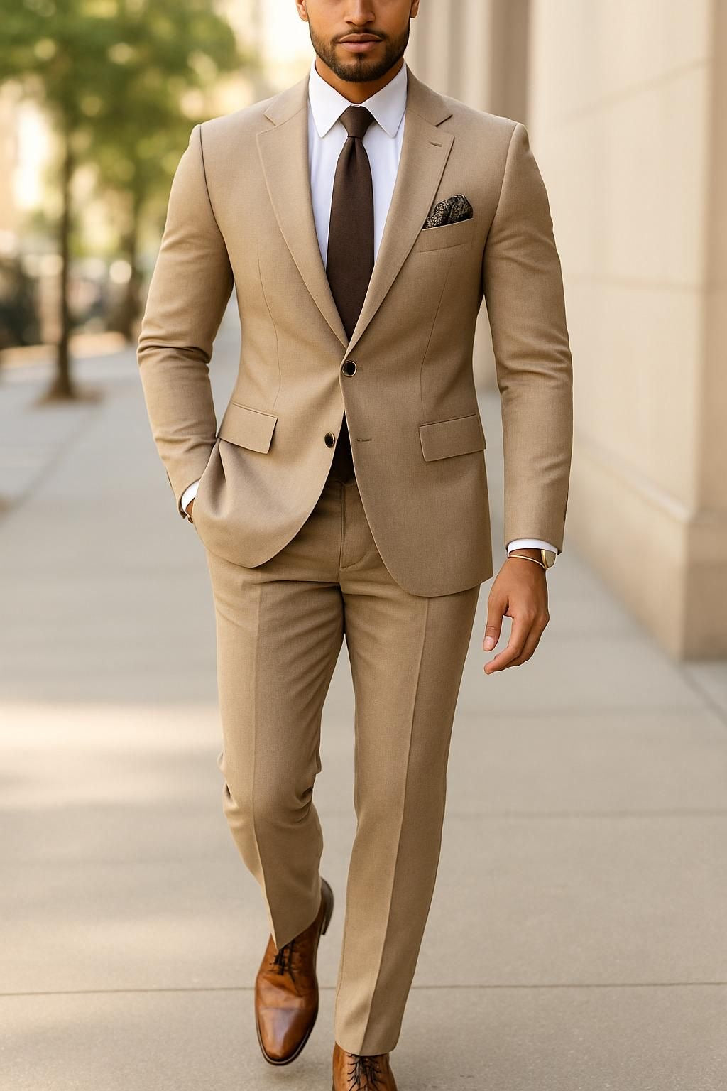 Super 120’s Wool And Cashmere Suit