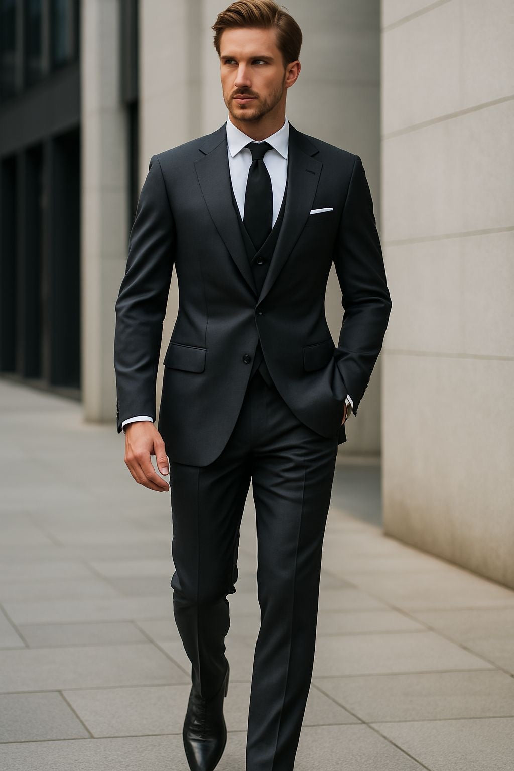 Super 120’s Wool And Cashmere Suit