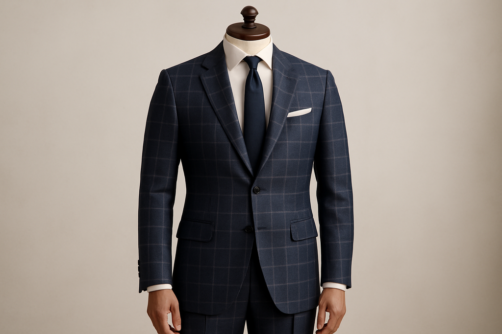 check suit for man 
