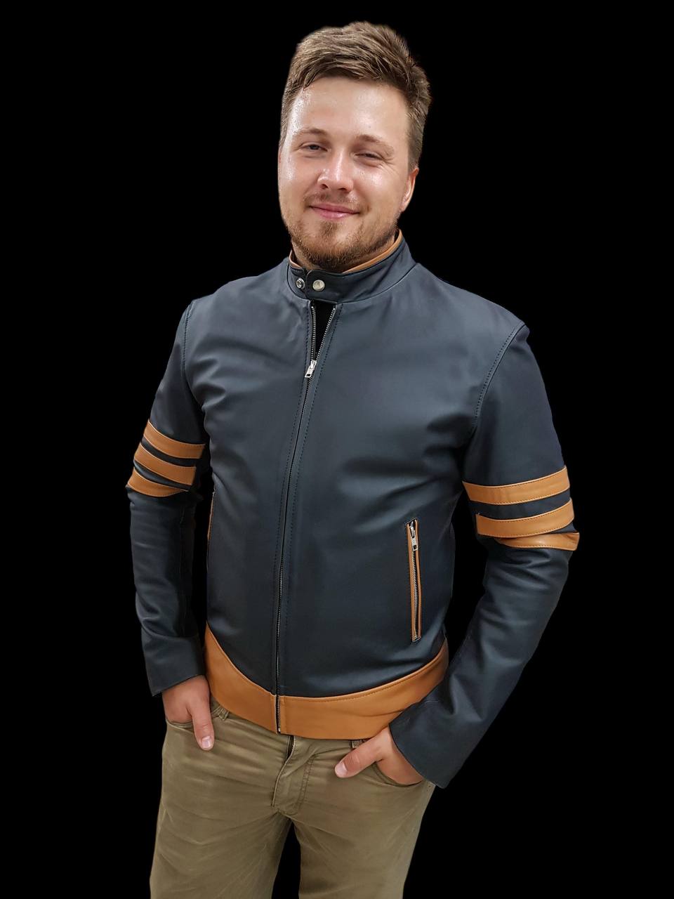 Custom made Leather Jacket