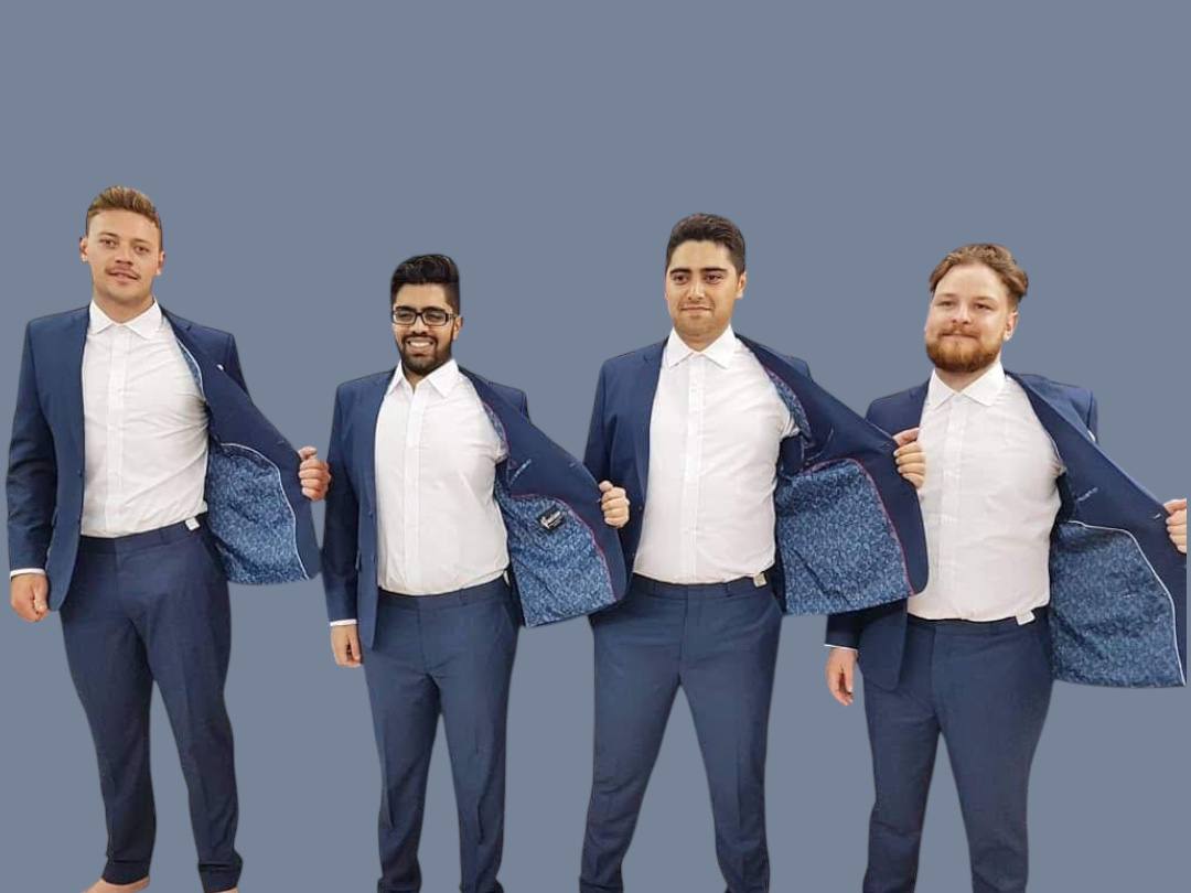 For Wedding Grooms Suit (1-5 pieces)