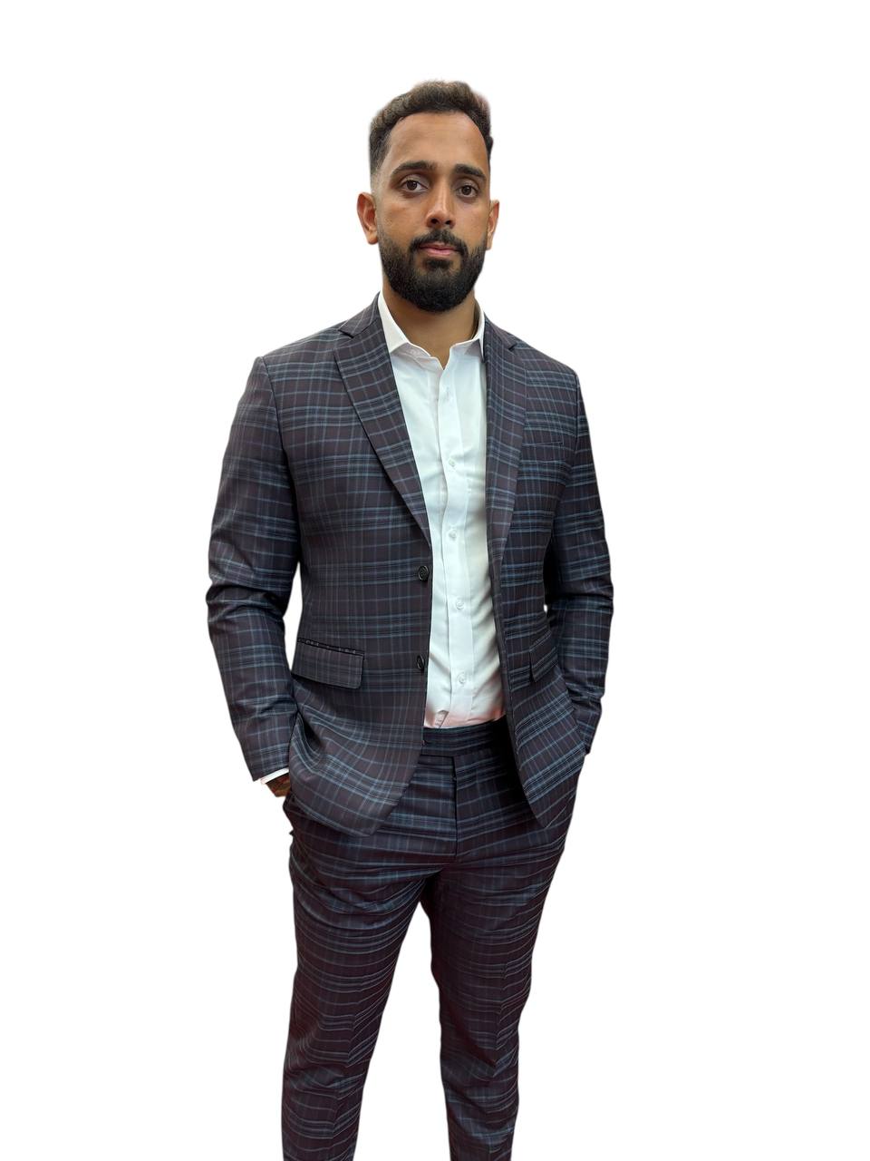 Windowpane Suit