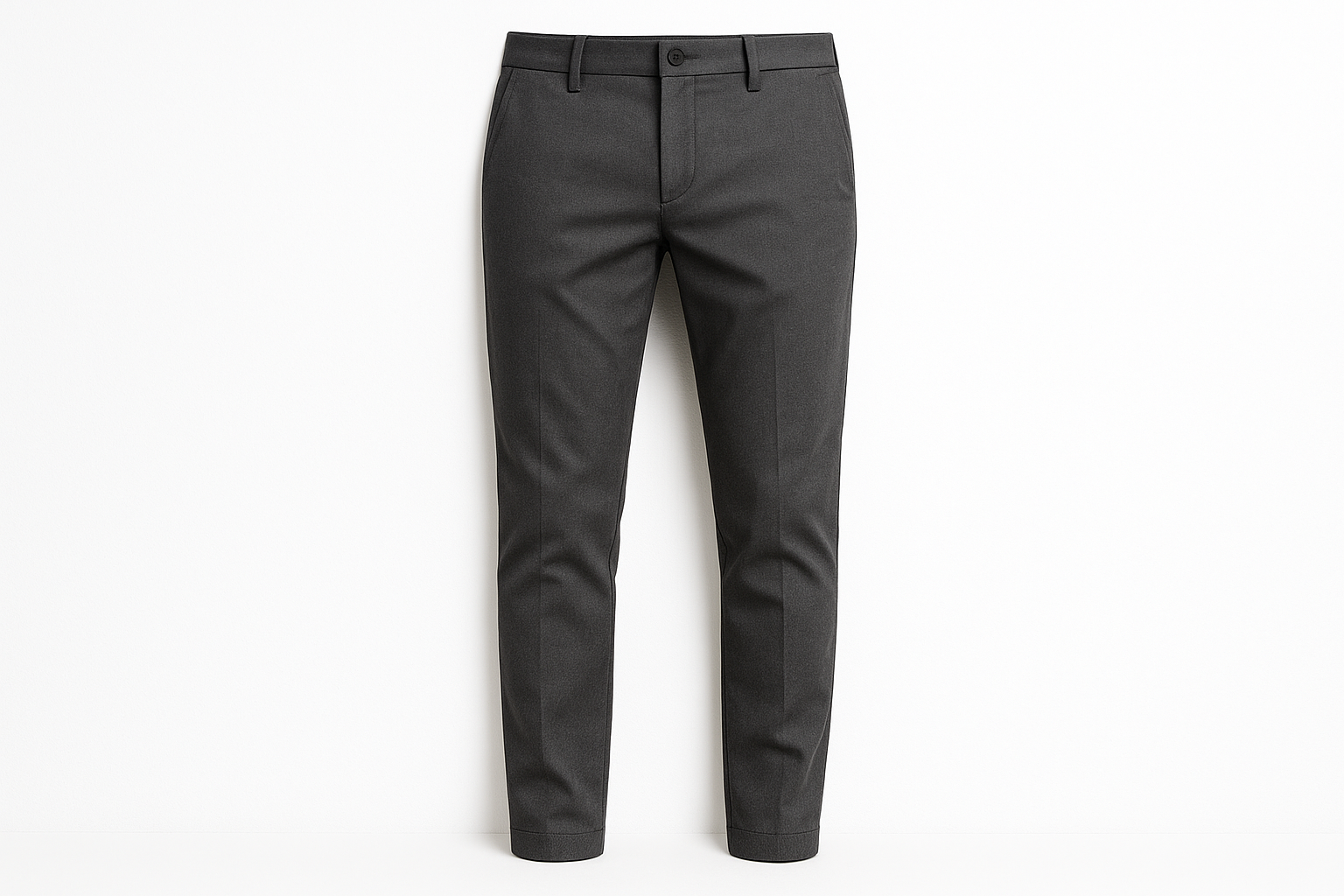 slim fit chino dark gray